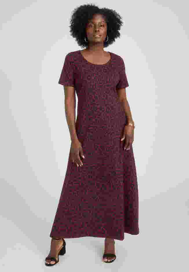 Stretch Cotton T-Shirt Maxi Dress image number 0