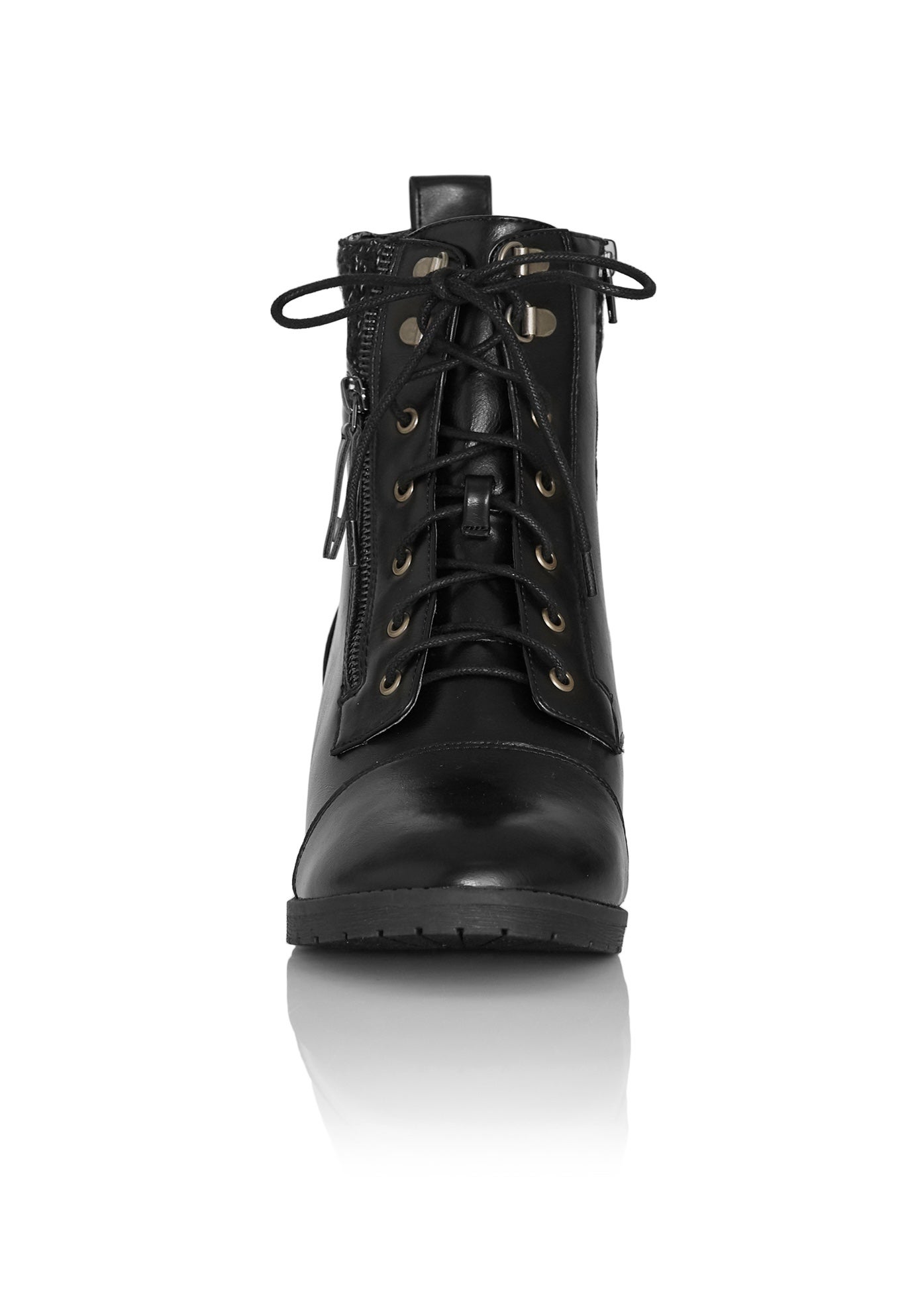 Rita Wide Width Brown Ankle Boot image number 5