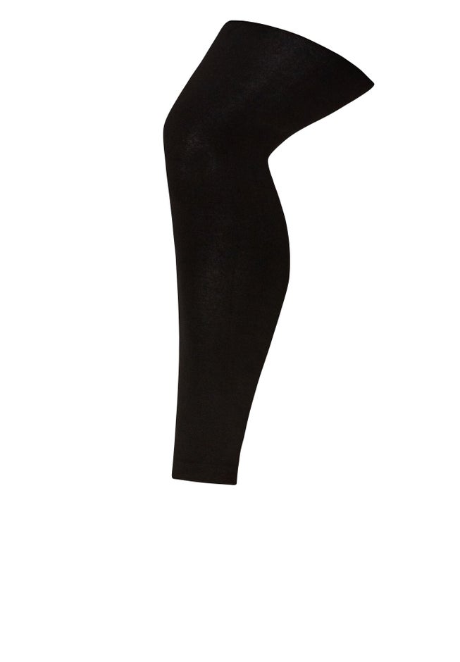 Plush Lined Footless Leggings image number 2