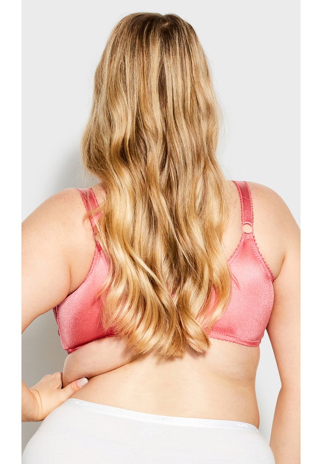 Knitted Lace Soft Cup Bra image number null