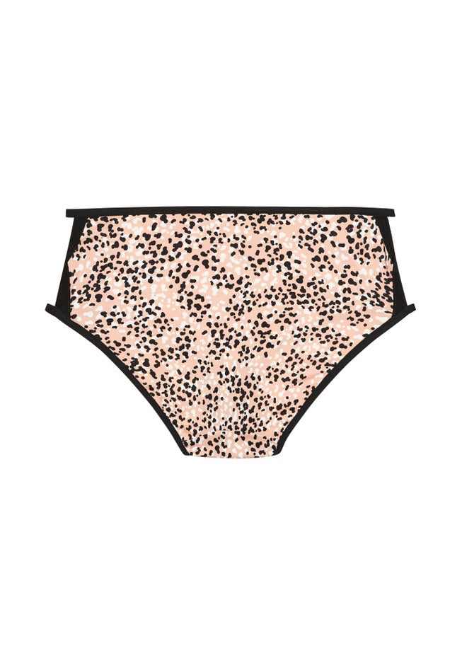 Fashion Microfiber Hi Cut Brief image number 3