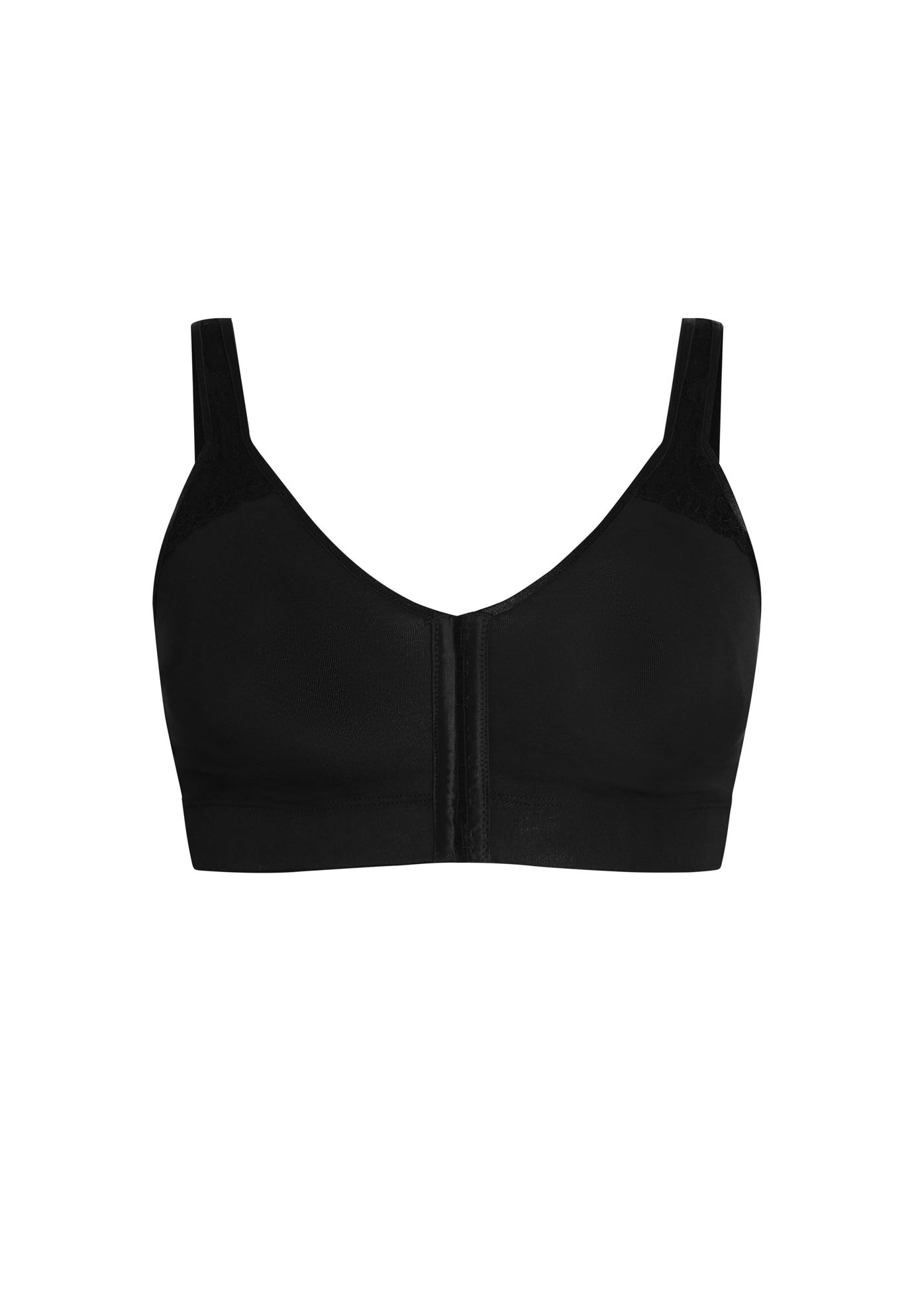 Comfort Cotton Wire Free Front Close Bra image number 2