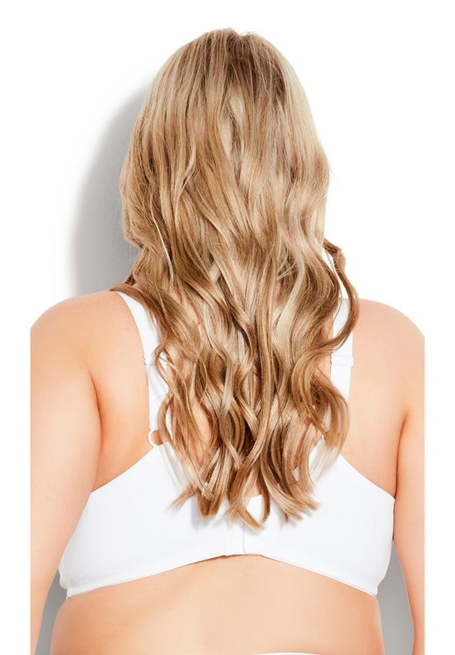 Lace Soft Cup Wire Free Bra image number 1