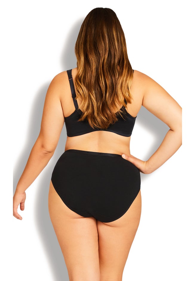 Basic Hi Cut Brief 3 Pack image number null