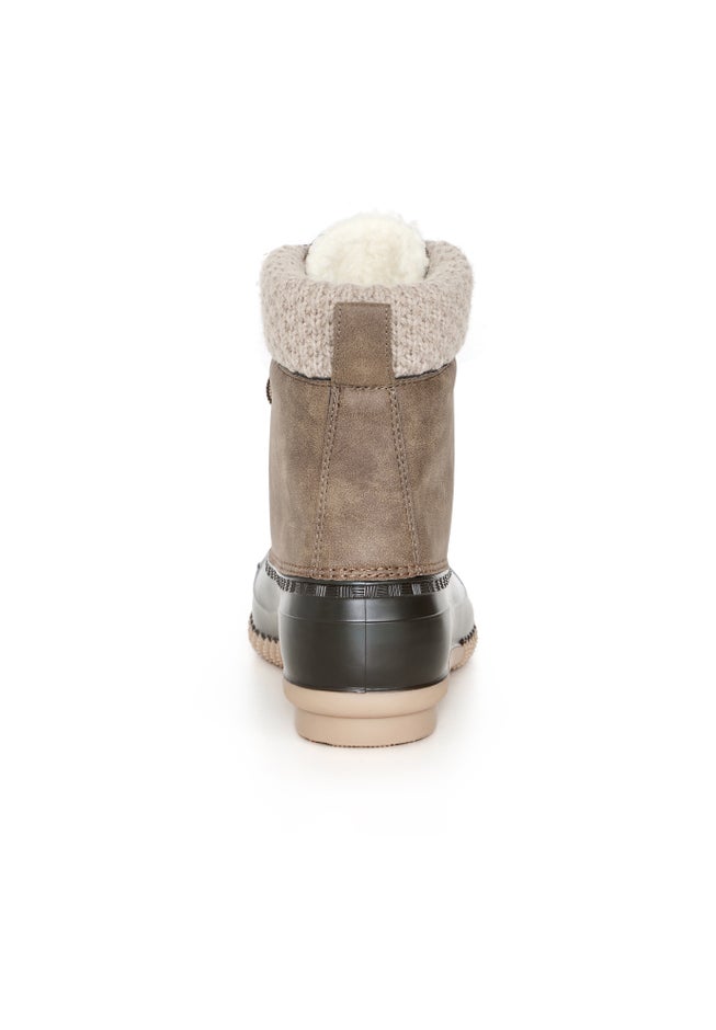 Lexi Sweater Trim Weather Boot image number null