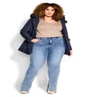 Belted Hood Puffer Coat image number null