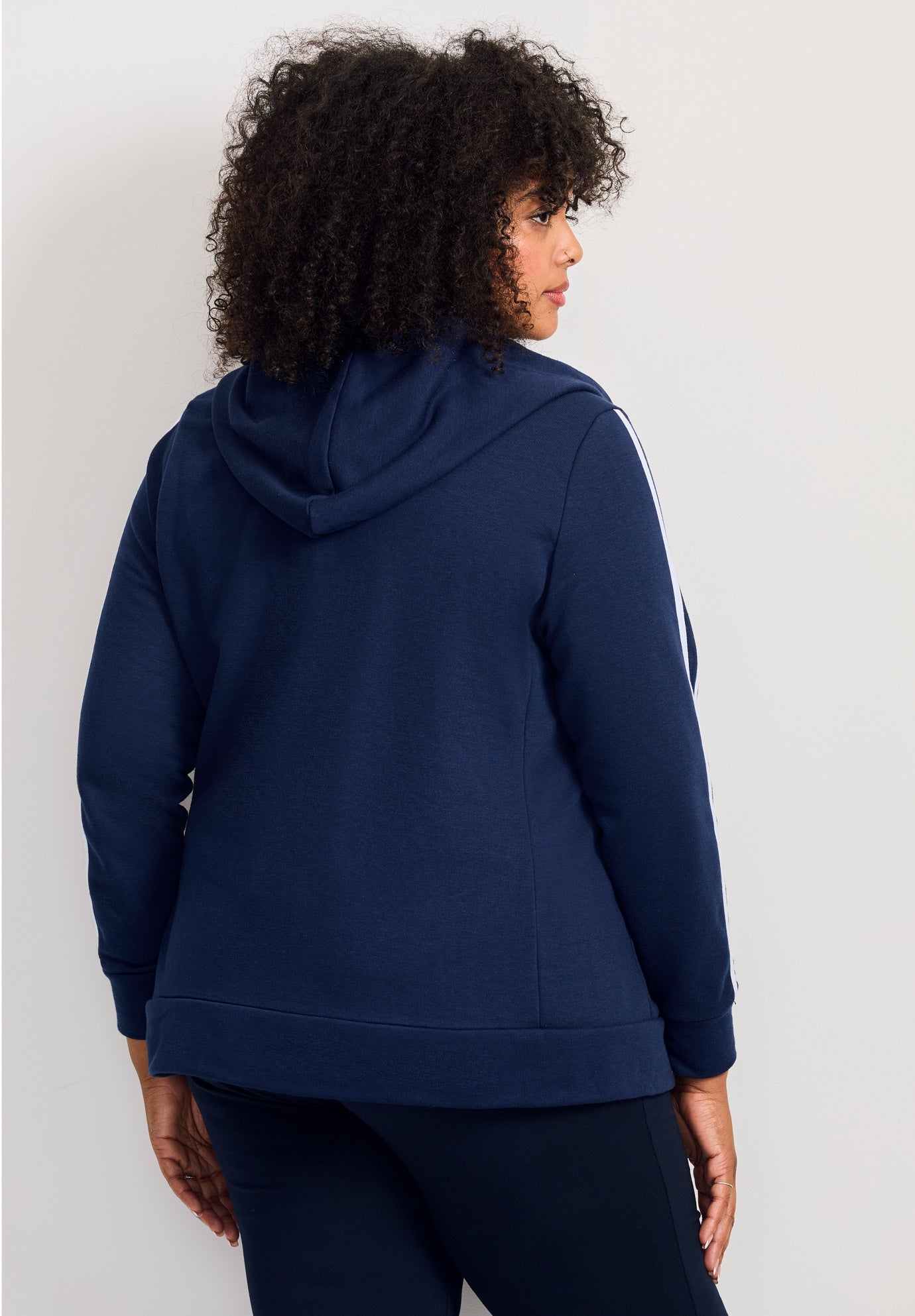 Side Stripe Zip Hoodie image number 1
