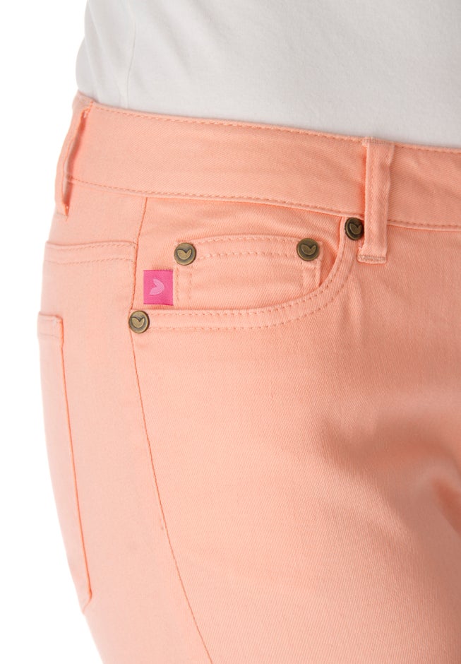 Stretch-Denim Slim-Leg Five-Pocket Jeans image number 8