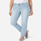 Stretch-Denim Slim-Leg Five-Pocket Jeans image number 0