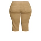 Butter Denim Pull On Crop Jean image number 7