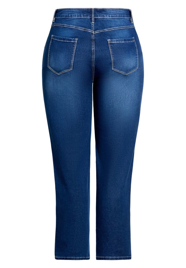 Butter Denim Straight Leg Jean image number 5