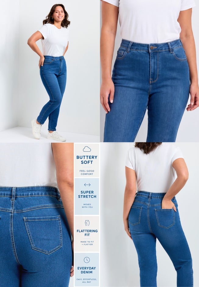 Butter Denim Straight Leg Jean image number 6