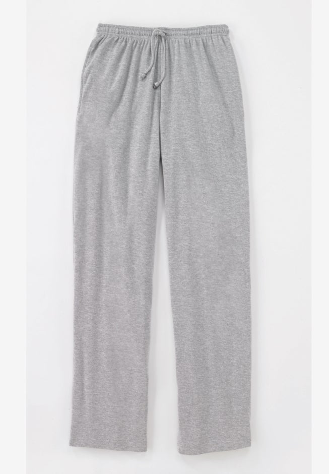 Sport Knit Straight-Leg Pull-On Pants image number 6