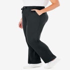 Sport Knit Straight-Leg Pull-On Pants image number null