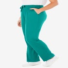 Sport Knit Straight-Leg Pull-On Pants image number null