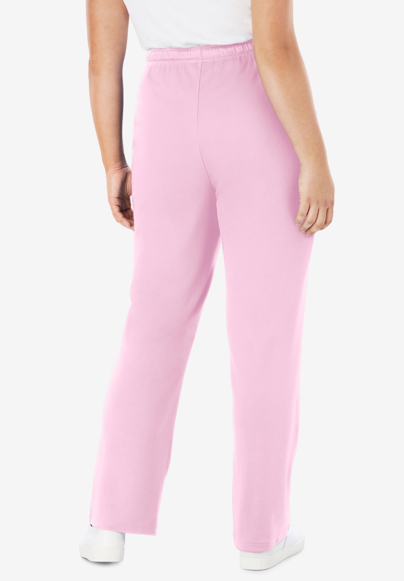 Sport Knit Straight-Leg Pull-On Pants image number 1