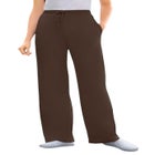 Sport Knit Straight-Leg Pull-On Pants image number null