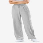 Sport Knit Straight-Leg Pull-On Pants image number null