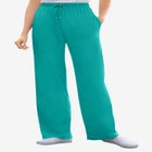 Sport Knit Straight-Leg Pull-On Pants image number null