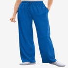 Sport Knit Straight-Leg Pull-On Pants image number null