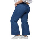 High-Waist Wide Leg Jeans image number null