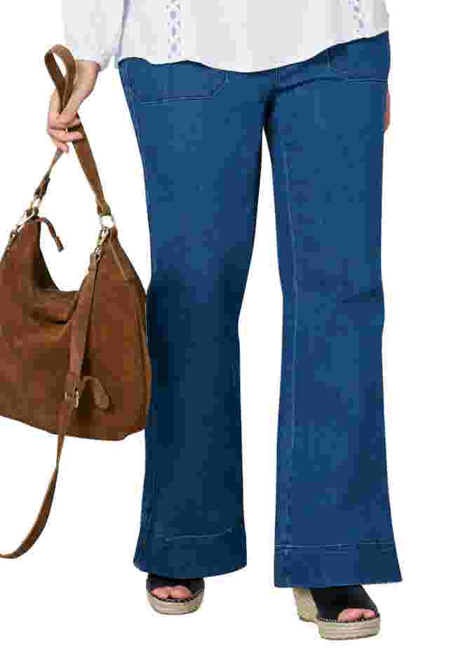 High-Waist Wide Leg Jeans image number 0