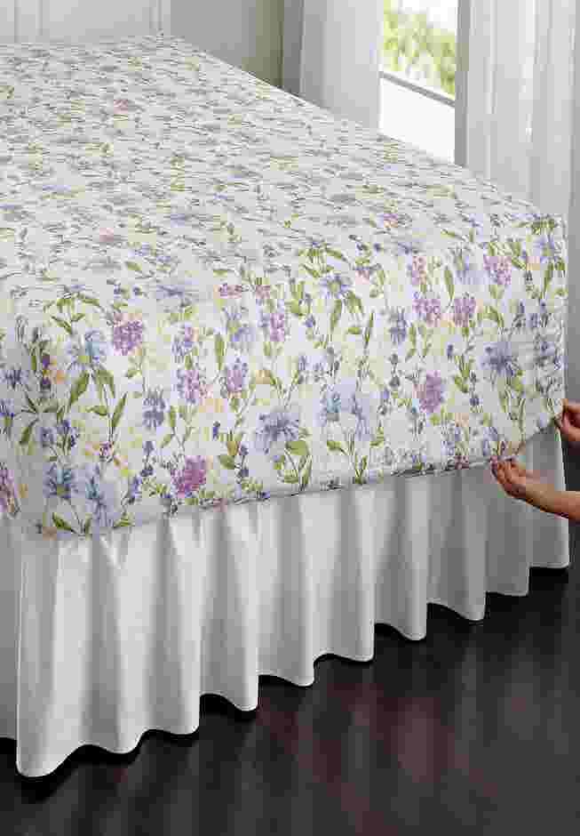 300 Thread Count Cotton Printed Bed Tite&trade; Sheet Set image number 0