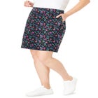 Stretch Cotton Skort image number null