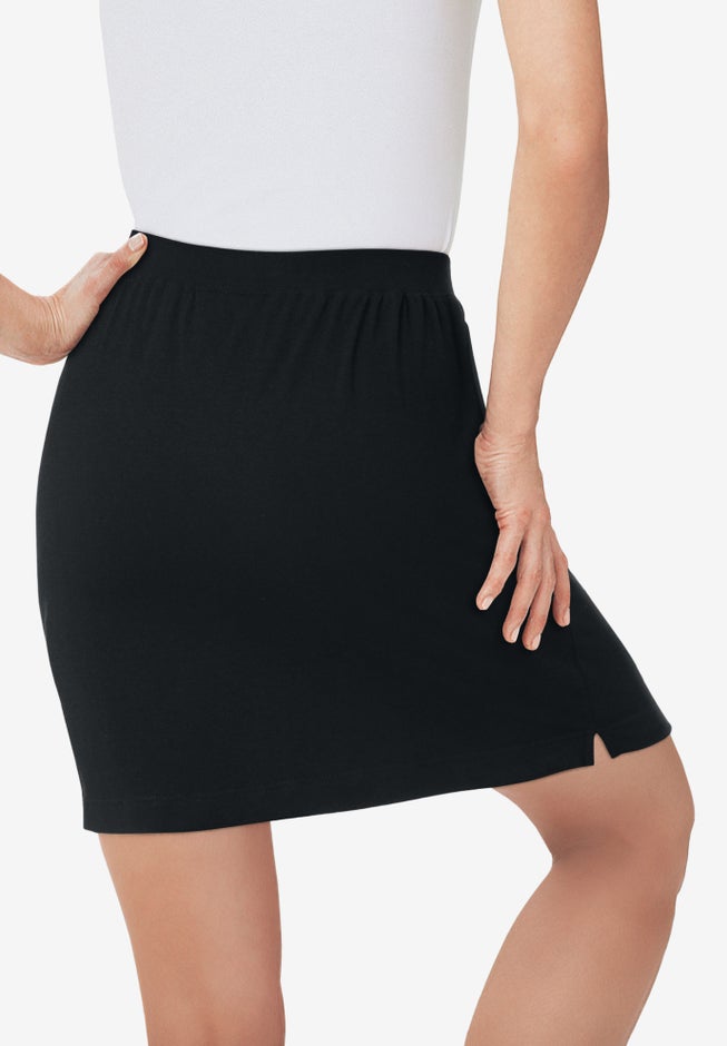 Stretch Cotton Skort image number 1