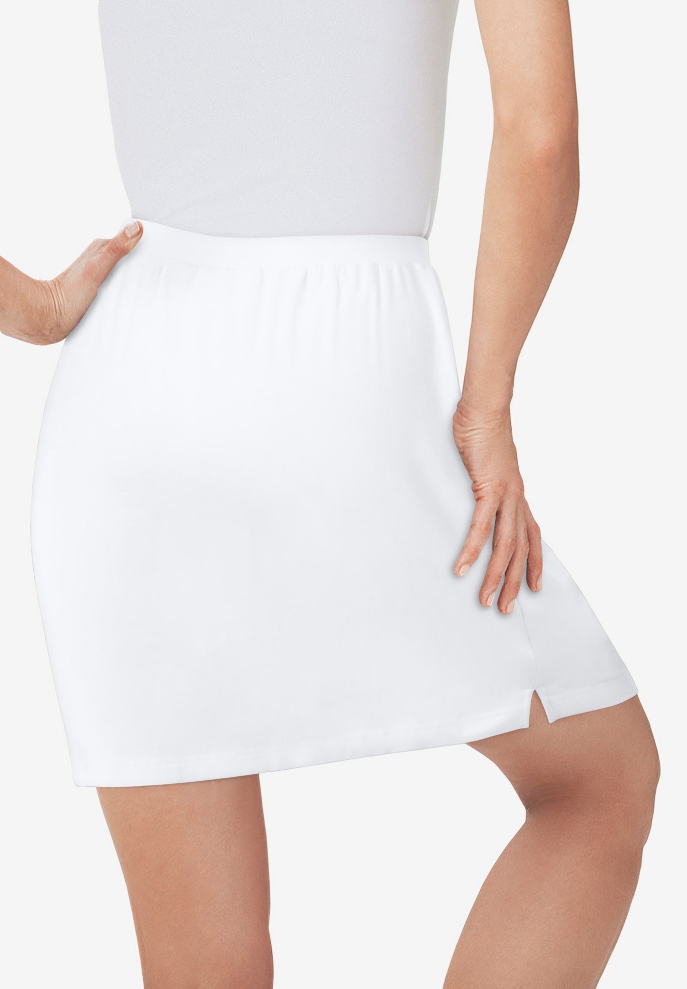 Stretch Cotton Skort image number 1