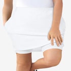Stretch Cotton Skort image number null