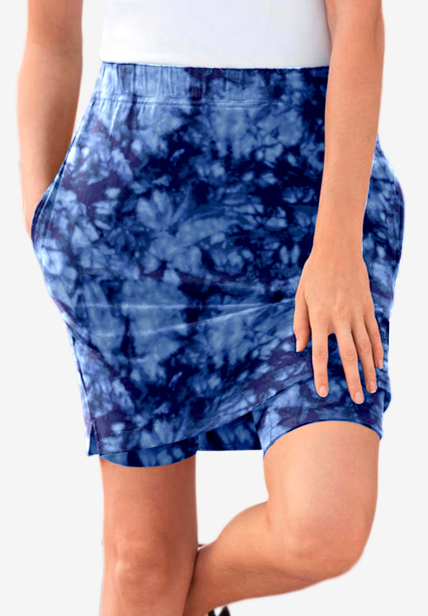 Stretch Cotton Skort image number 0