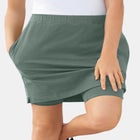 Stretch Cotton Skort image number null