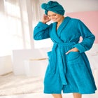 Short Terry Robe image number null