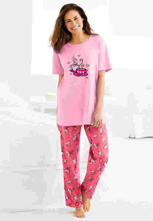 Graphic Tee PJ Set image number 0