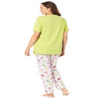 Graphic Tee PJ Set image number null