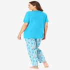 Graphic Tee PJ Set image number null