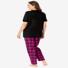 Graphic Tee PJ Set image number null