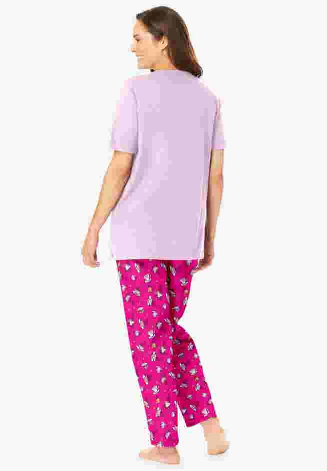 Graphic Tee PJ Set image number 1