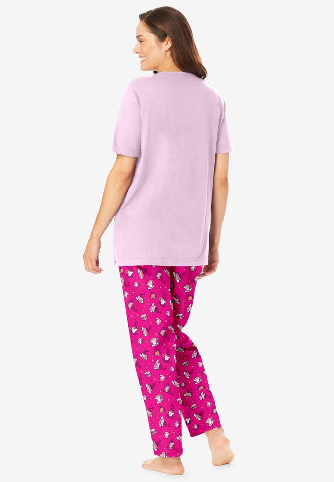Graphic Tee PJ Set image number 1