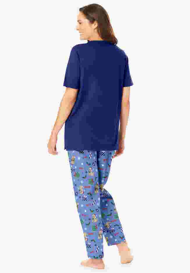 Graphic Tee PJ Set image number 1