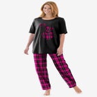 Graphic Tee PJ Set image number null
