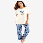 Graphic Tee PJ Set image number null