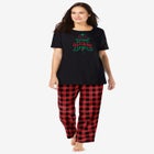 Graphic Tee PJ Set image number null