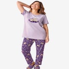 Graphic Tee Pure Cotton PJ Set image number null