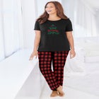 Graphic Tee PJ Set image number null