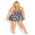 Halter Back Swim Dress image number null