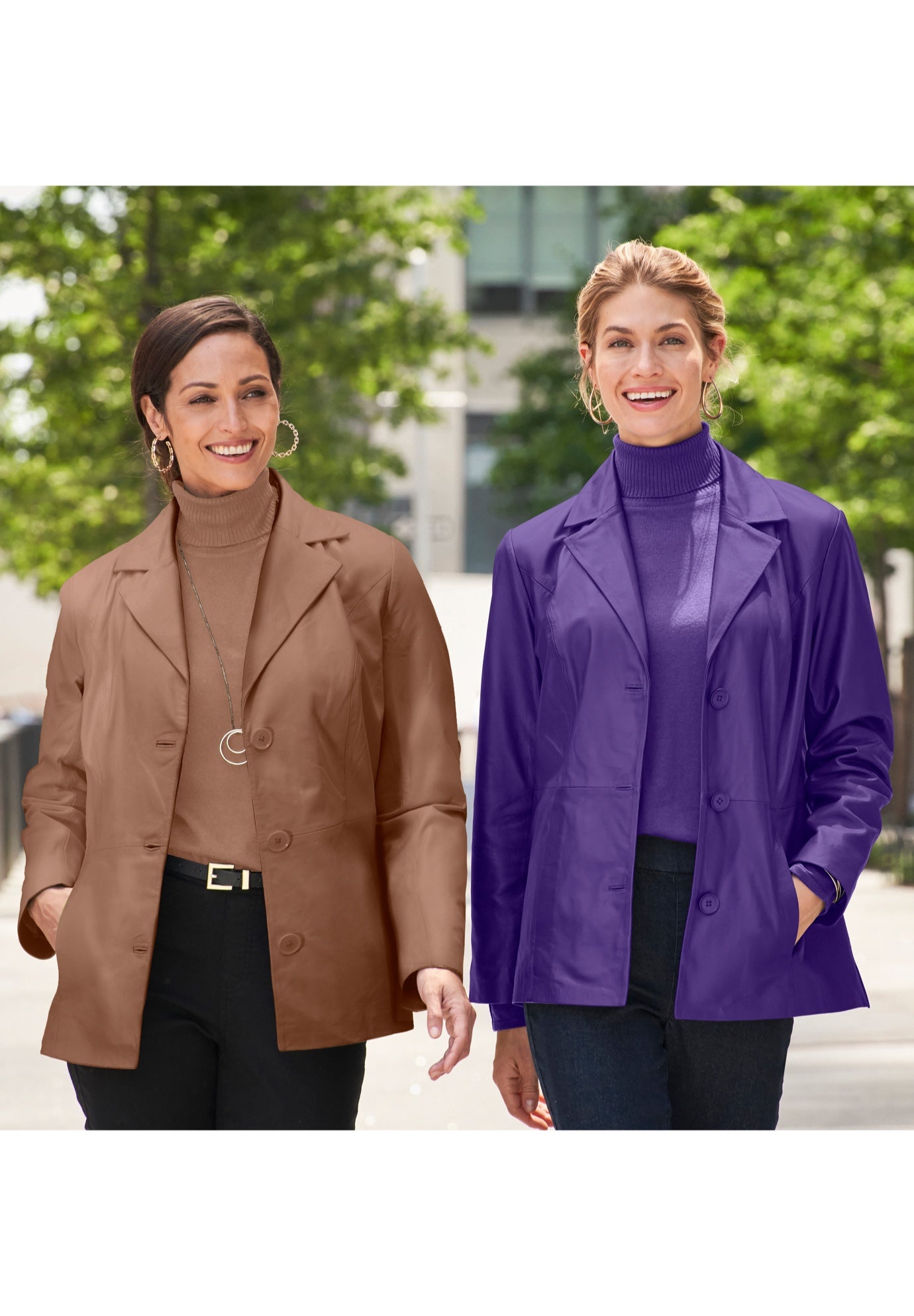 Leather Blazer image number 1