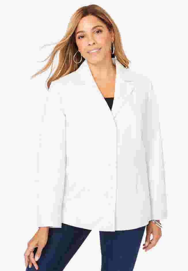 Leather Blazer image number 1