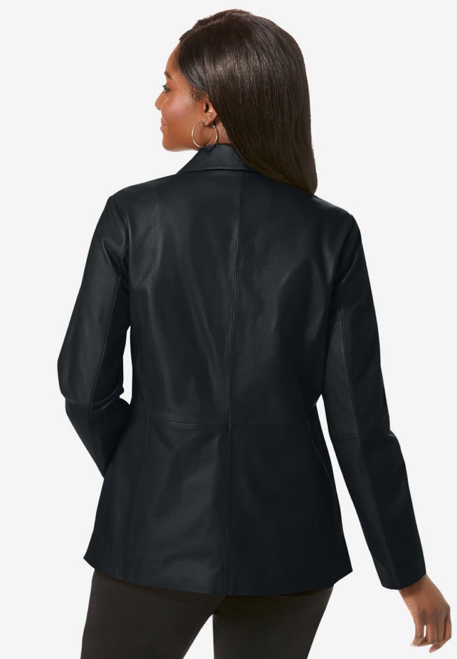 Leather Blazer image number 1